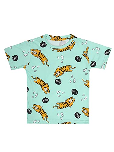 Image of Boys Halfsleeves Cotton Solid /Printed T-Shirt & Shorts Summer Co-ord Set /Clothing Set /Casual wear