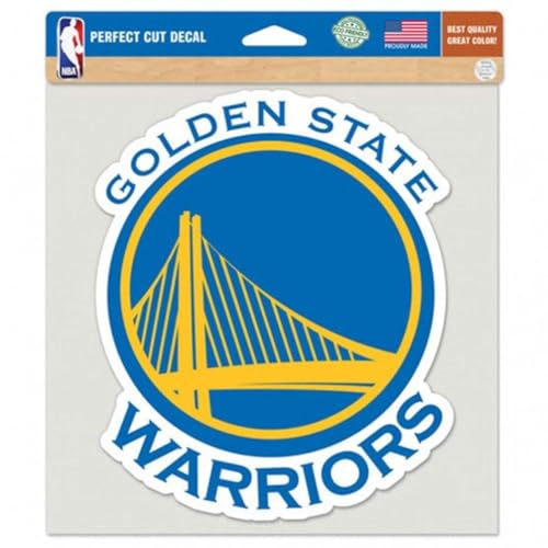 NBA Golden State Warriors Perfect Cut Color Decal, 8