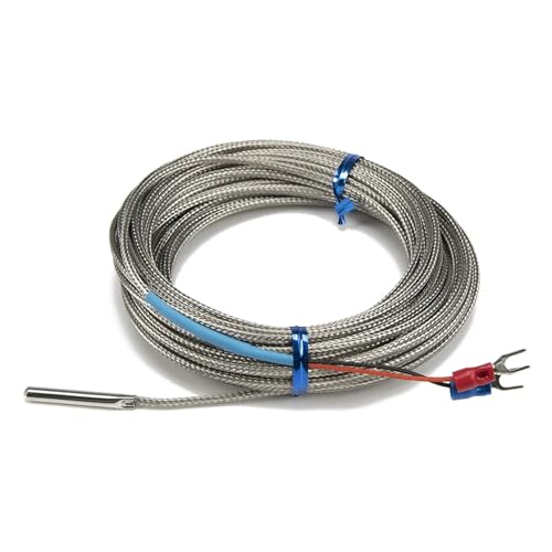Termopar tipo K de respuesta rápida con cable largo de 10 metros 2