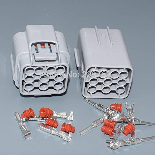 Davitu Cables, Adapters & Sockets - 50Sets 100Sets 3 Pin 6189-0486 Automotive Connector For Toyota Sensor Plug Sumitomo - (Color Name: 100 sets)