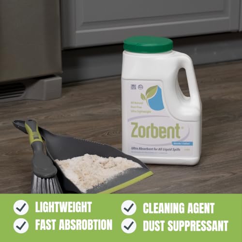 Image of Liquid Spill Kit | 16X More Absorbent than Clay, Commercial-Grade Vomit, Urine, Oil, All Liquids Spill Powder, Reusable