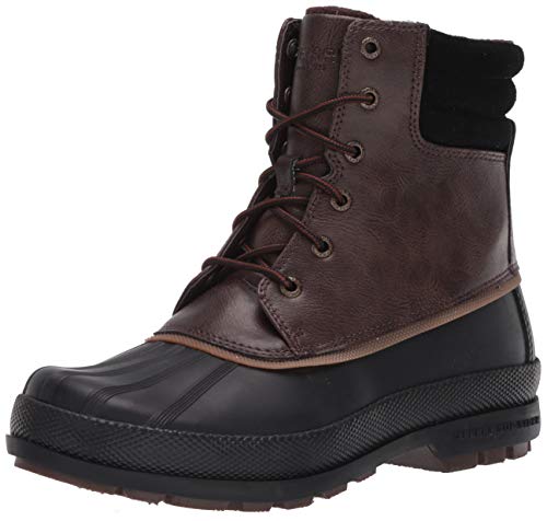 Sperry mens Cold Bay Boots, Brown Black, 8.5 US