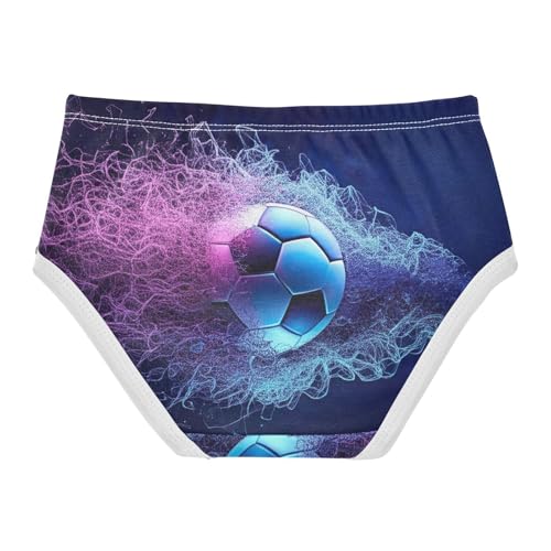 Cotton Girls Underwear Toddlers Cool Football Panties Little Girl Durable Undies Kids Briefs 2t2