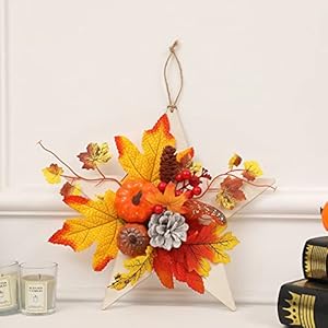 Plancholo Herbstkranz Kürbis Ahorn 28 cm