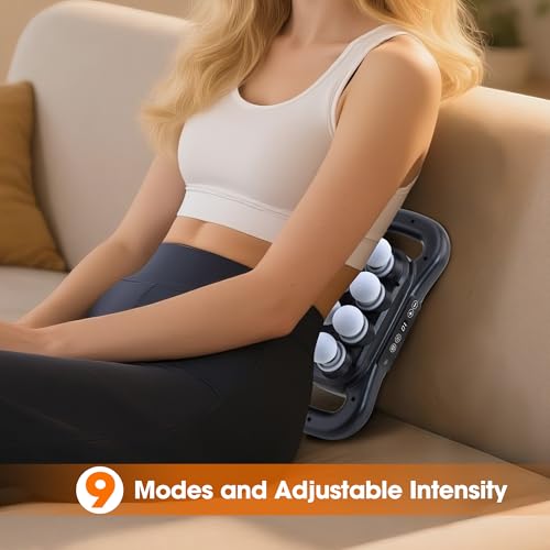 Image of 16 Head Massage Gun Set, Deep Tissue Percussion Massager, Black