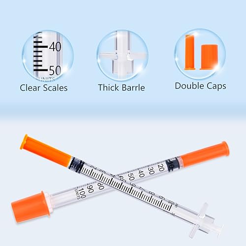 1mlcc syringe 30g 516 inch u-100 individual package pack of 25
