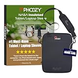 SIZING & COMPATIBILITY: Please measure your tablet/laptop case or keyword to fit the Interior Dimensions of 12.50" x 9.25” x 0.75”. Made for iPad Pro 12.9”, MacBook Air, MacBook Pro and other laptops up to 13” NEVER LET HEAT KILL YOUR CONNECTION: PHO...