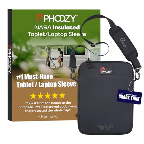 PHOOZY Thermal Insulated Tablet/Laptop Case for iPad, MacBook Air, MacBook