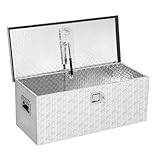 RBFGYIOP Cassetta portautensili per cassone camion in alluminio resistente – Impermeabile,...