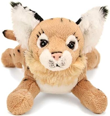 9" Bobcat Cub Plush Stuffed Animal Toy