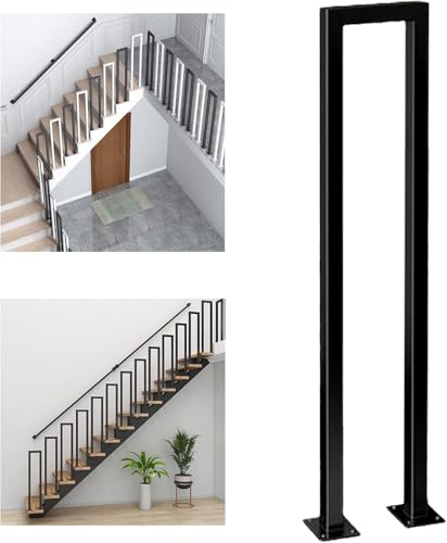Mains courantes et rampes de marches au design intemporel en bois noble et fer forgé