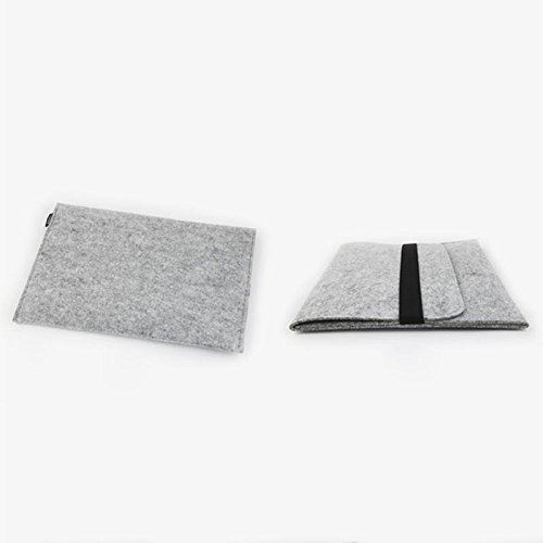 Tiptiper – Capa para notebook com manga de laptop de feltro de lã macia durável para laptop MacBook