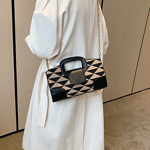 Image of ZLMBAGUS Women Vintage Flap Tote Top Handle Satchel Handbags PU Leather Clutch Purse Shoulder Bag