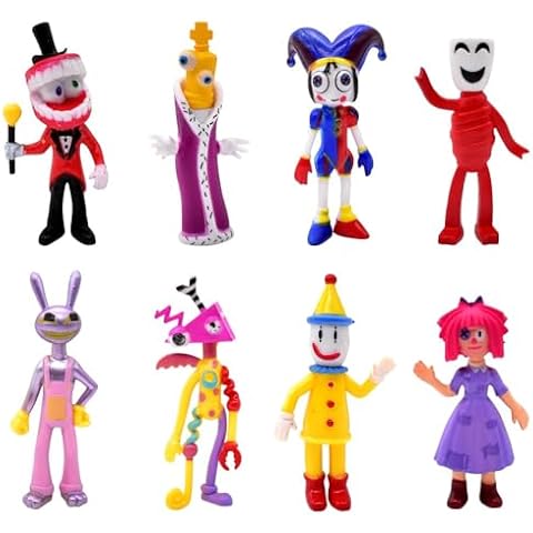 Circus Figures Set, 8Pcs Action Figures Cover