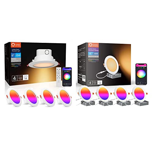 Lumary Integrated Smart Recessed Lighting 6 Inch Smart Recessed Lighting 6 Inch #TOP15