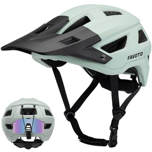 Favoto MTB & Road Bike Helmet - Light Green