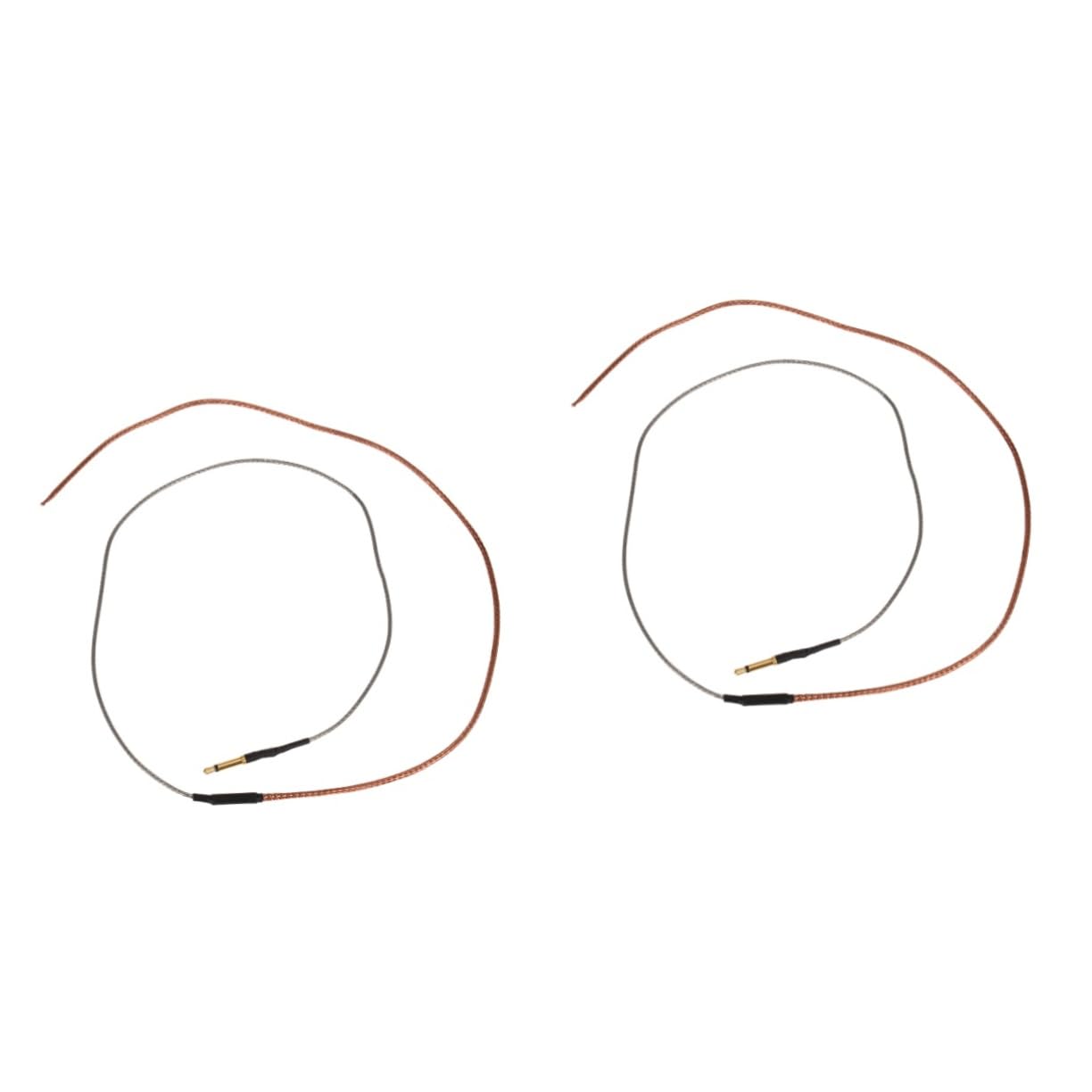 ibasenice Lot De 2 Câbles De De 68 Cm Accessoire Pour Guitare Pédale Piano Son Réaliste