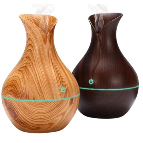 Difusor de Aromas Purificador de Ar Umidificador Vasinho Elétrico Ultrassônico 130ml Aroma Ar e Ambi