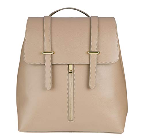 Sac à dos en cuir véritable ENNA fabriqué en Italie pour une élégance intemporelle au quotidien