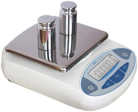 5kg/0.01g High Precision Electronic Scale with LED Display,Tare and Automatic Calibration,Electronic Weighing Balance for Laboratory,3kg/0.1g