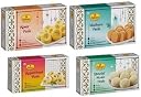 Haldiram's Nagpur Peda Combo Pack (Rajasthani Peda, Kesar Peda, Mathura Peda, Special Malai Peda) 250gm x 4, Milk gallery image
