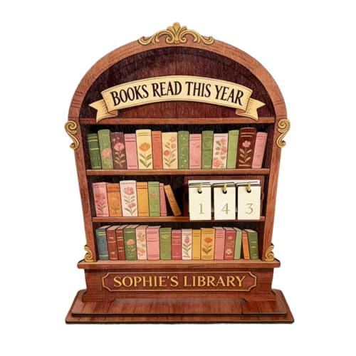 Lunaobrik Insegna Del Contatore Di Libri