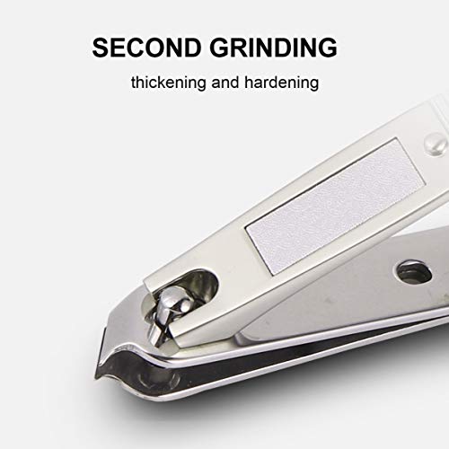 ARTIBETTER 8 Pcs Conjunto de Cortador de Unhas de Aço Inoxidável Cortador de Unhas Portátil Arquivo