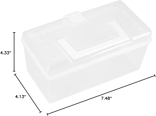 Miniatura 10 de Cabilock Caja de aparejos Organizador Caja de medicamentos Caja vacía de plástico Botiquín de primeros auxilios Caja de primeros auxilios Caja de