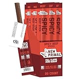The New Primal Grass-Fed Beef Stick, Spicy, 20 Count
