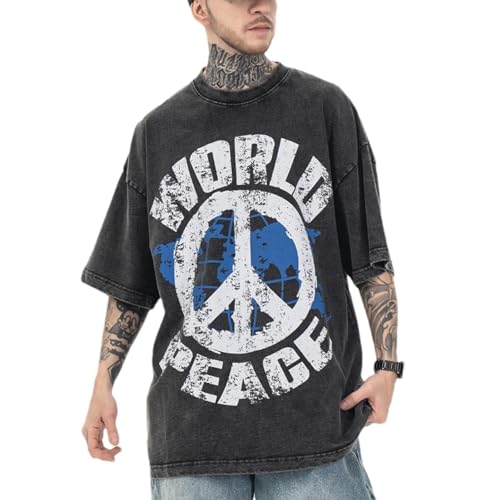 T-shirt paix mondiale pour vos sorties d'été et moments de détente