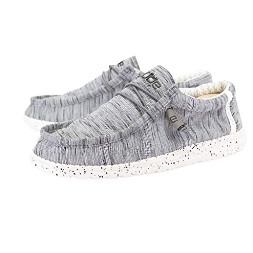 Image of HEYDUDE Men's Wally Suede Multiple Colors | Men's Shoes | Men's Lace Up Loafers | Comfortable & Light-Weight