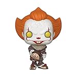 Funko Pop. Vinyl: Movies: It: Chapter 2 - Pennywise W/Beaver Hat W/Chase (Styles May Vary)