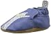 Robeez Boys' Puppy Love Crib Shoe, Blue, 12-18 Months M US Infant