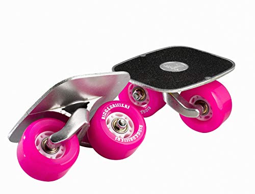 Drift Deriva Pattini Skates Freeline Skates Inline ABEC 7 cuscinetti e ruote PU (Rosa)