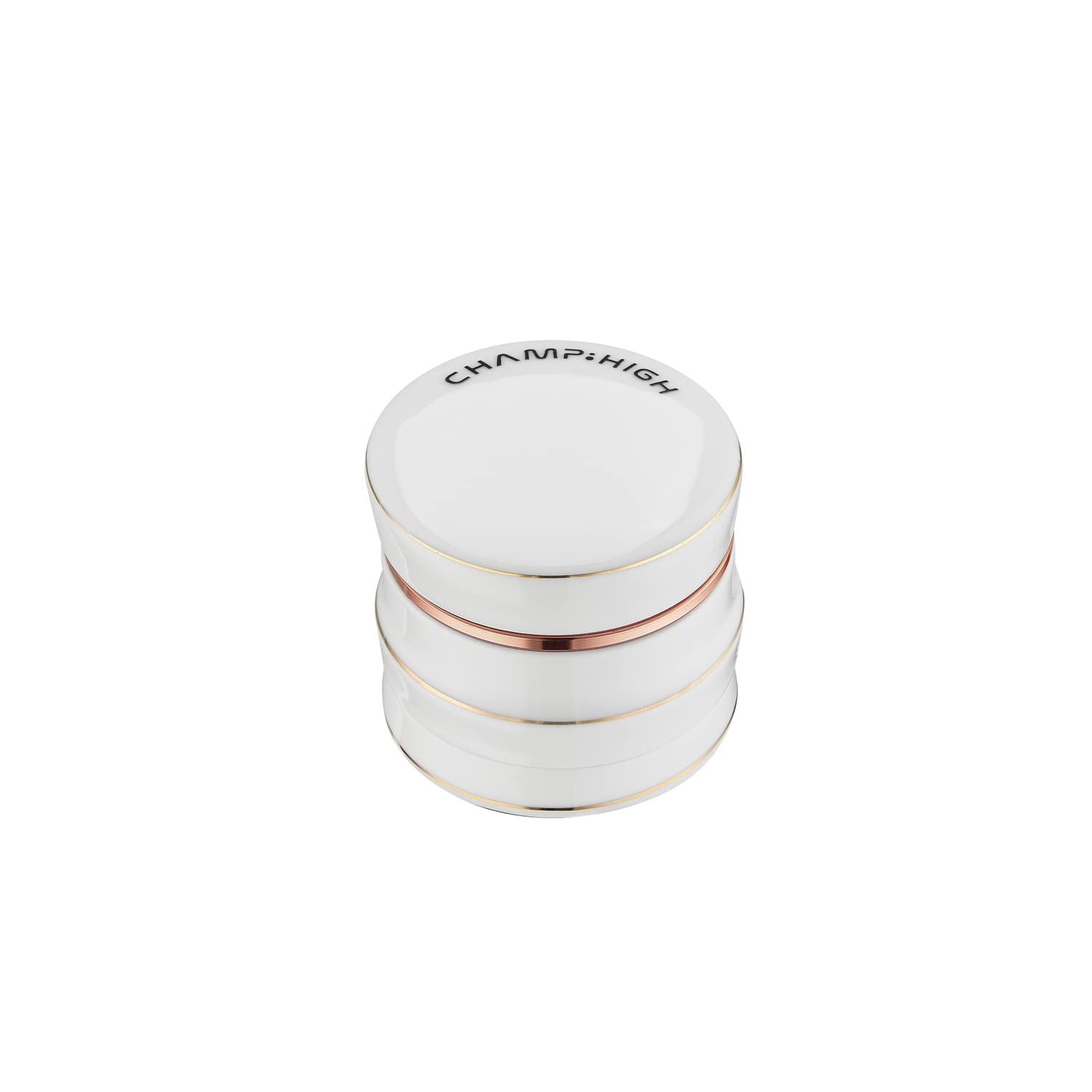 Grinder aus Porzellan; weiß, 4-tlg; Ø 63 mm