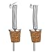 Incutex 5X boquillas Aceite en Acero Inoxidable con tapón Anti Goteo