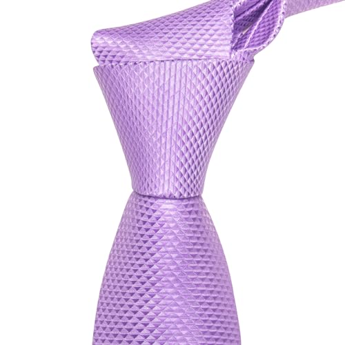 Image of Barry.Wang Classic Mens Ties Silk Necktie Pocket Square Cufflinks Set Woven Designer Wedding Business