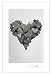 Heart Stones & Sea Glass Postcard Prints. 10 4x6. Best Gifts, Birthday Cards, Thank You Notes & Invitations. Unique Christmas & Valentines Day Gifts for Women, Men and Kids of All Ages