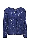  ESPRIT Damen 028EE1F013 Bluse, Mehrfarbig (Navy 400), 38