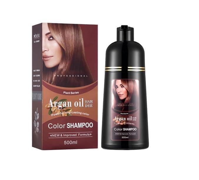 Hair Dye 16.9 Fl Oz Per Bottel, Easy To Use, Permanent Hair Color, 100% Gray Coverage, Long Lasting Hair Dye, Amonia Free Hair Color (Wine Red)