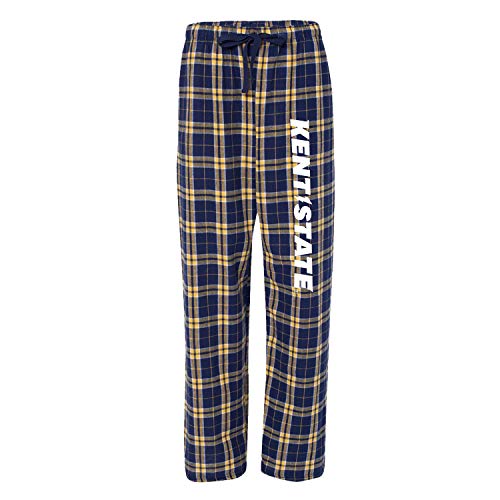 Kent State University Flannel Pajama Pants - KSU Plaid Pjs - Unisex Sleepwear Bottoms