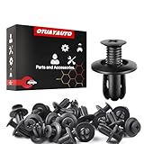 OTUAYAUTO 20pcs Fender Liner Clips - Replacement for Ford, Kia, Hyundai Elantra, Genesis, Sonata, Hyundai Santa Fe, Mazda 3, Mazda 6 Bumper Retainer Clips, OEM# B092-51-833, MB-455-56143, MB455-56-143