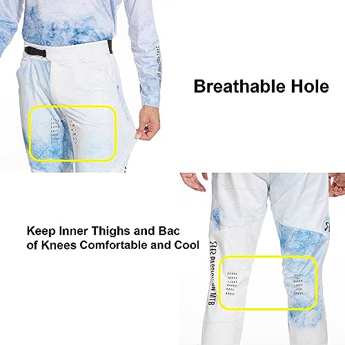 REYSHIONWA Calça masculina de ciclismo MTB Downhill Riding Calças de mountain bike BMX ciclismo Dirt