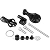 EBTOOLS pour amortisseur de direction moto Moto CNC Kit de Support de Montage D’amortisseur de Direction Stabilisateur de Direction noir Kit D’amortissement de Support pour YZF R6 2006-2016 R1 2009-2