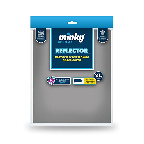 Minky Metallic Reflector Ironing Board Cover,...