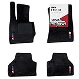 Custom Fit Wool Carpet Car Floor Mats for BMW X3 2011-2017 - High-Density Anti-Slip All-Weather Full Coverage Mats