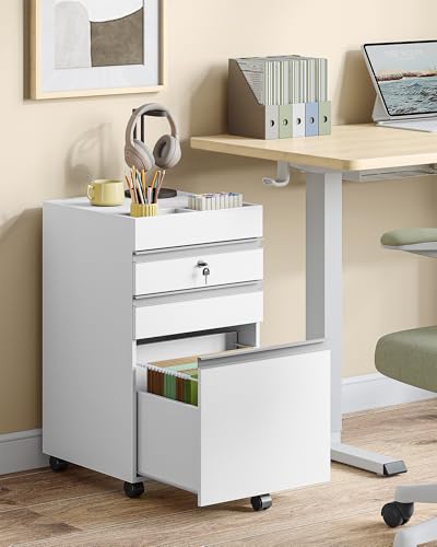 Rangement A4 Lettre pour Bureaux avec Caisson Verrouillable