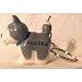 ALASKA POOPING HUSKY KEY CHAIN