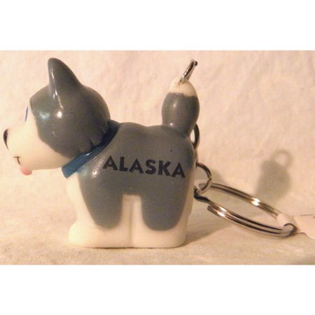 Arctic CircleALASKA POOPING HUSKY KEY CHAIN
