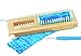 Authentic Knitting Board Sock Loom Original, Fine Gauge Wood Loom